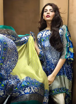 2B - Sana Safinaz Silk Collection 2015