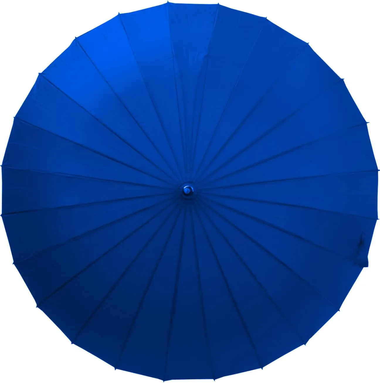 60MPH Windproof 24 Rib Large Strong Umbrella - XL Automatic Heavy Duty Golf Umbrella For Rain and Wind - 3 Layer Frame - Wooden Hook Handle - Best for Most Ribs