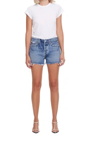 AGoldE - Parker Denim Short in Swapmeet Dark