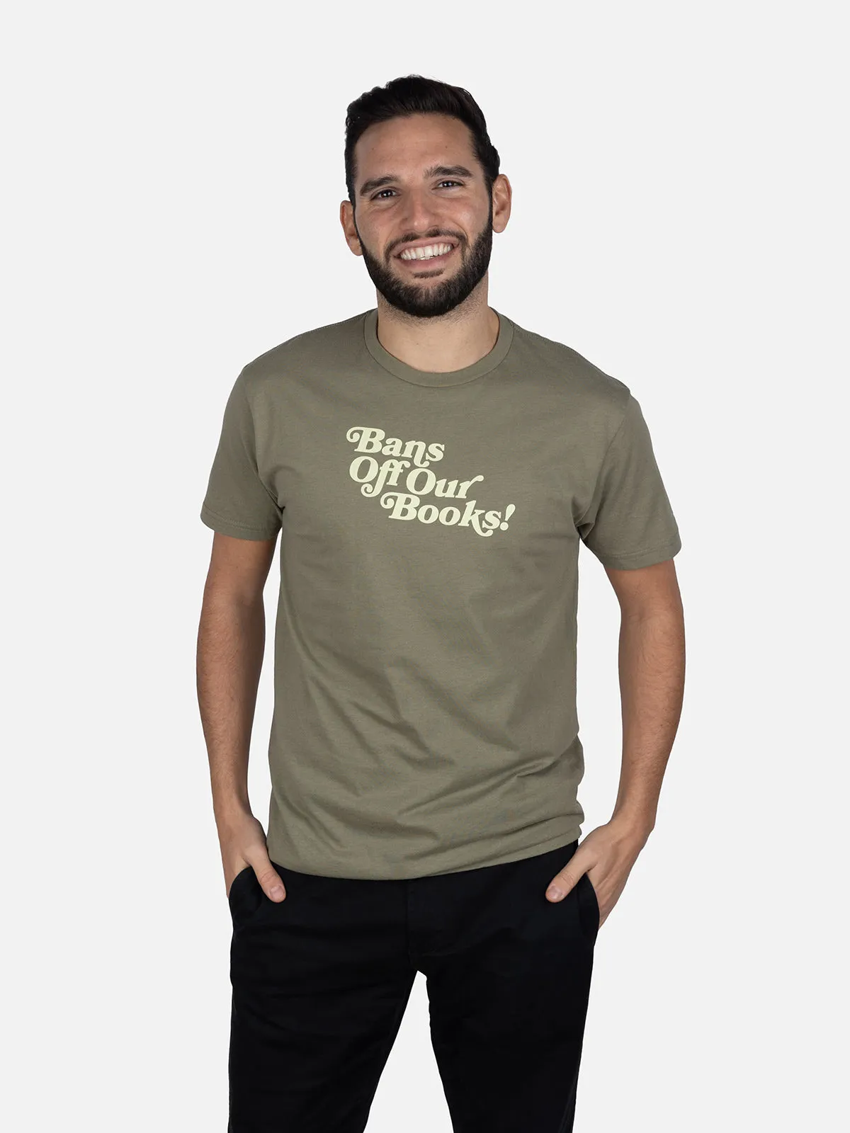 Bans Off Our Books Unisex T-Shirt (Green)
