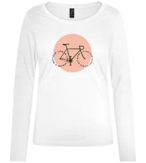 Bicycle Life Design - Comfort women's long sleeve t-shirt