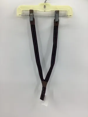brandless Child Size Child Black Solid Belt/Suspenders