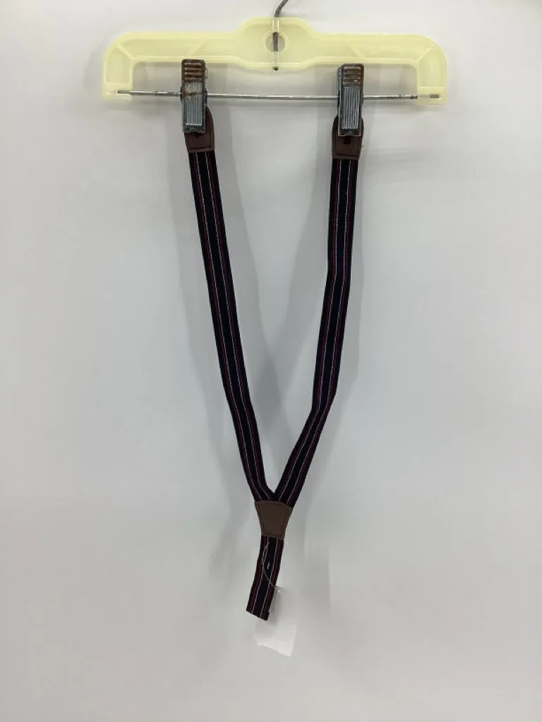 brandless Child Size Child Black Solid Belt/Suspenders