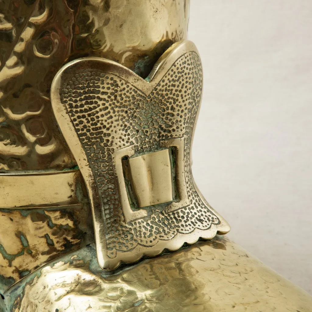 Brass Boot Umbrella Stand