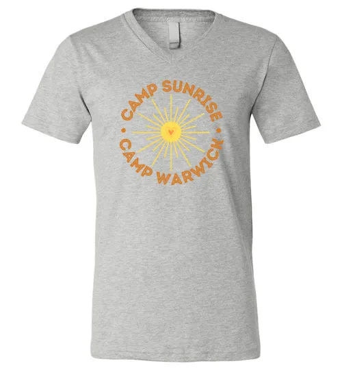 Camp Sunrise Unisex V-Neck T-Shirt