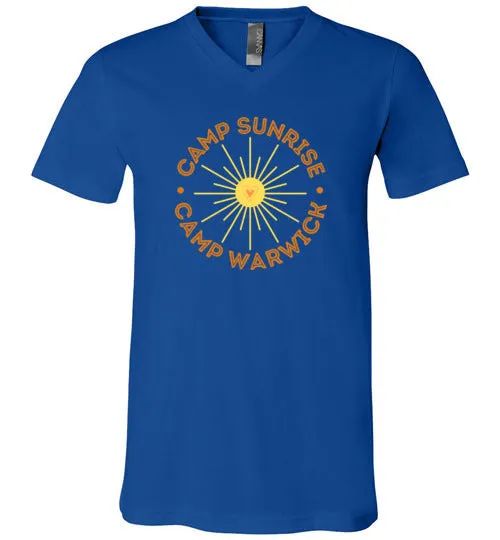 Camp Sunrise Unisex V-Neck T-Shirt