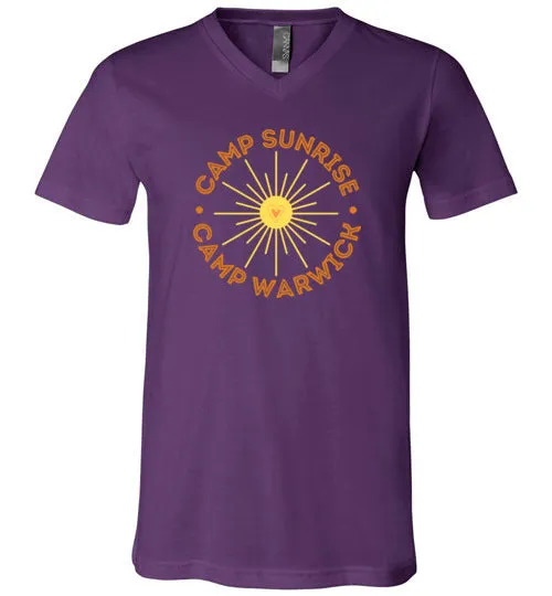 Camp Sunrise Unisex V-Neck T-Shirt
