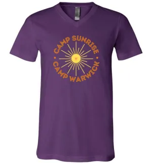 Camp Sunrise Unisex V-Neck T-Shirt
