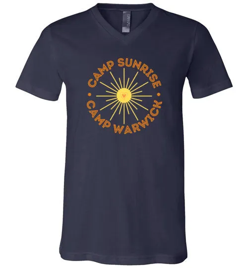 Camp Sunrise Unisex V-Neck T-Shirt