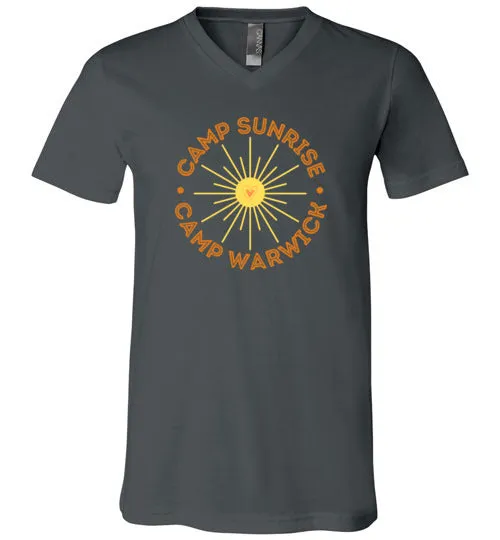 Camp Sunrise Unisex V-Neck T-Shirt
