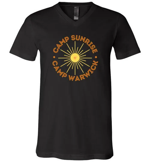 Camp Sunrise Unisex V-Neck T-Shirt