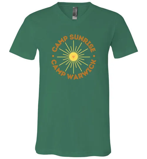 Camp Sunrise Unisex V-Neck T-Shirt