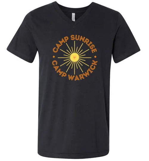 Camp Sunrise Unisex V-Neck T-Shirt
