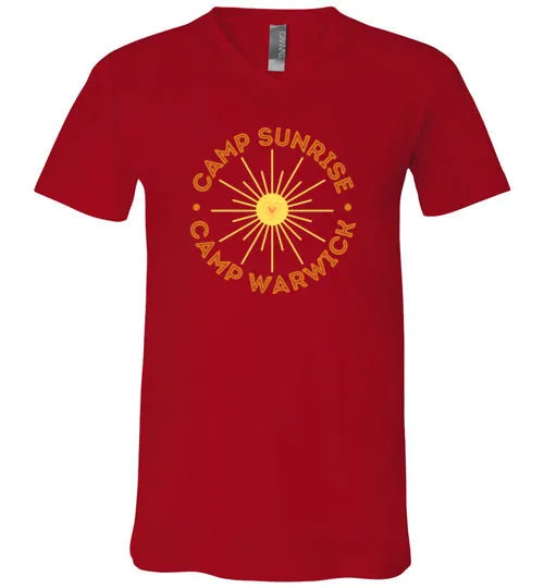Camp Sunrise Unisex V-Neck T-Shirt