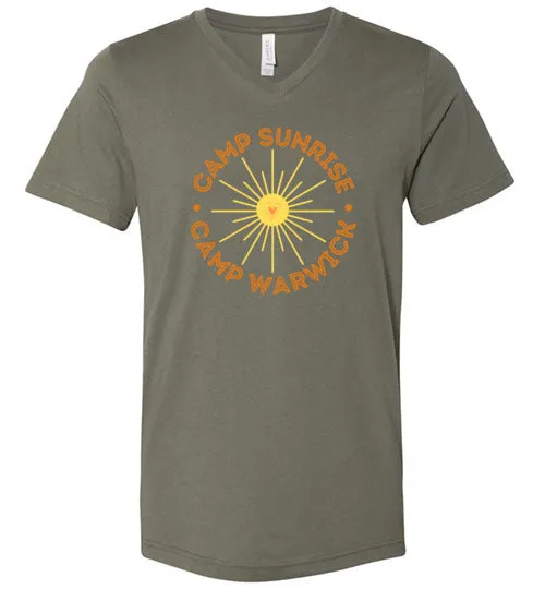 Camp Sunrise Unisex V-Neck T-Shirt