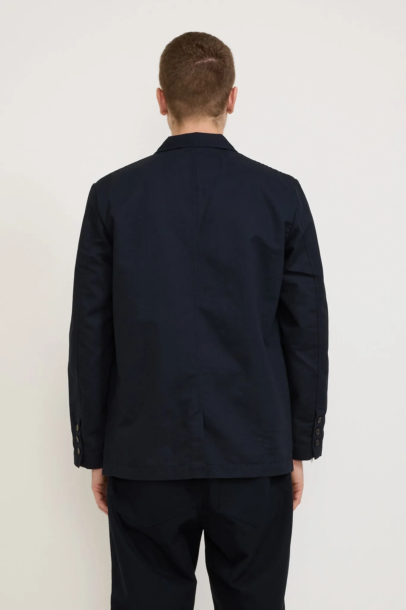 Capitol Jacket Brushed Polytech Navy
