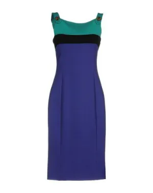 Cavalli Class Women Knee-length dress Purple 8 UK