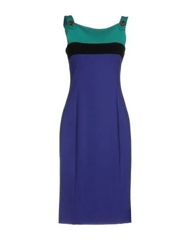 Cavalli Class Women Knee-length dress Purple 8 UK