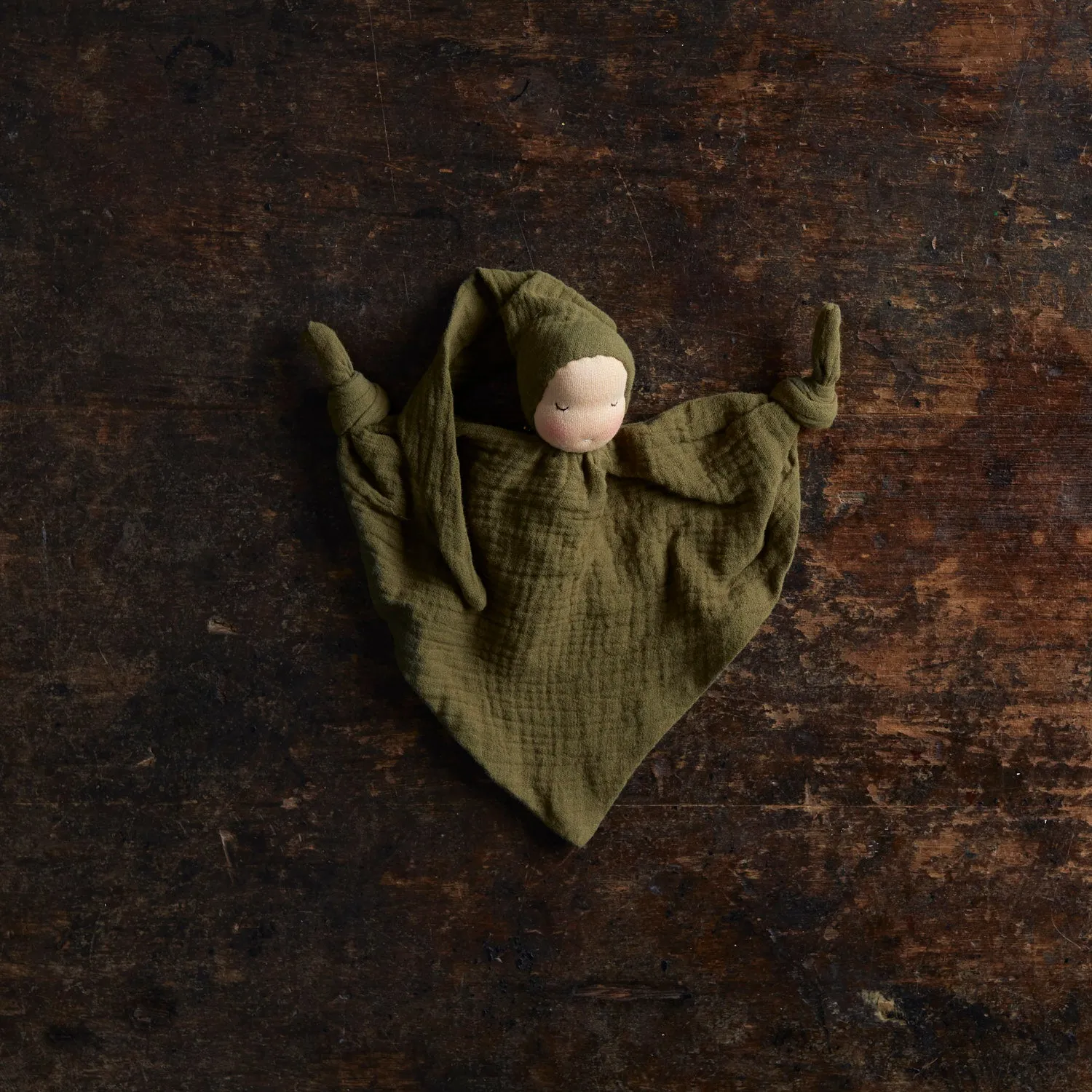 Cotton Muslin Snuggle Comforter - Forest - Many Colours
