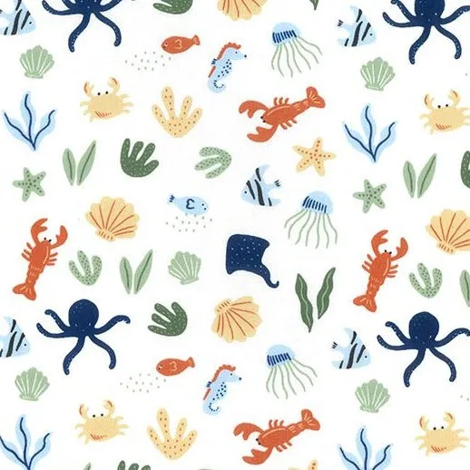 Cotton Poplin - Seashore