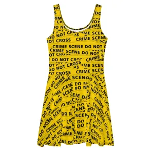 Crime Scene Skater Dress