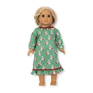 Doll Carlin Dress- Santa's Helper
