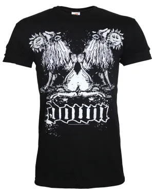 Down Double Lion Men's T-Shirt