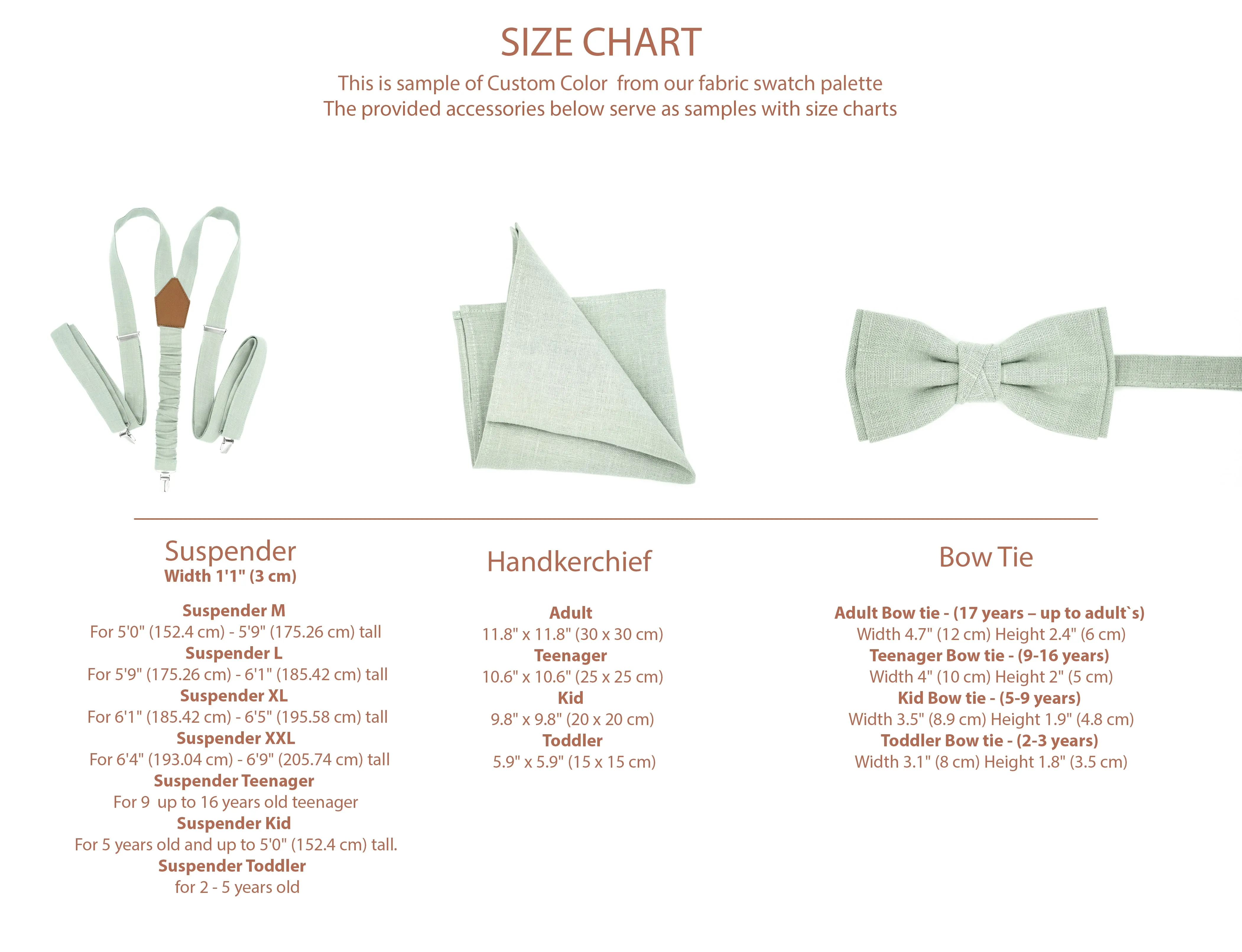 Eucalyptus Bow Tie and Suspender Set - Sage Green Groomsmen Bow Tie - Ideal for Weddings, For Men and Boys