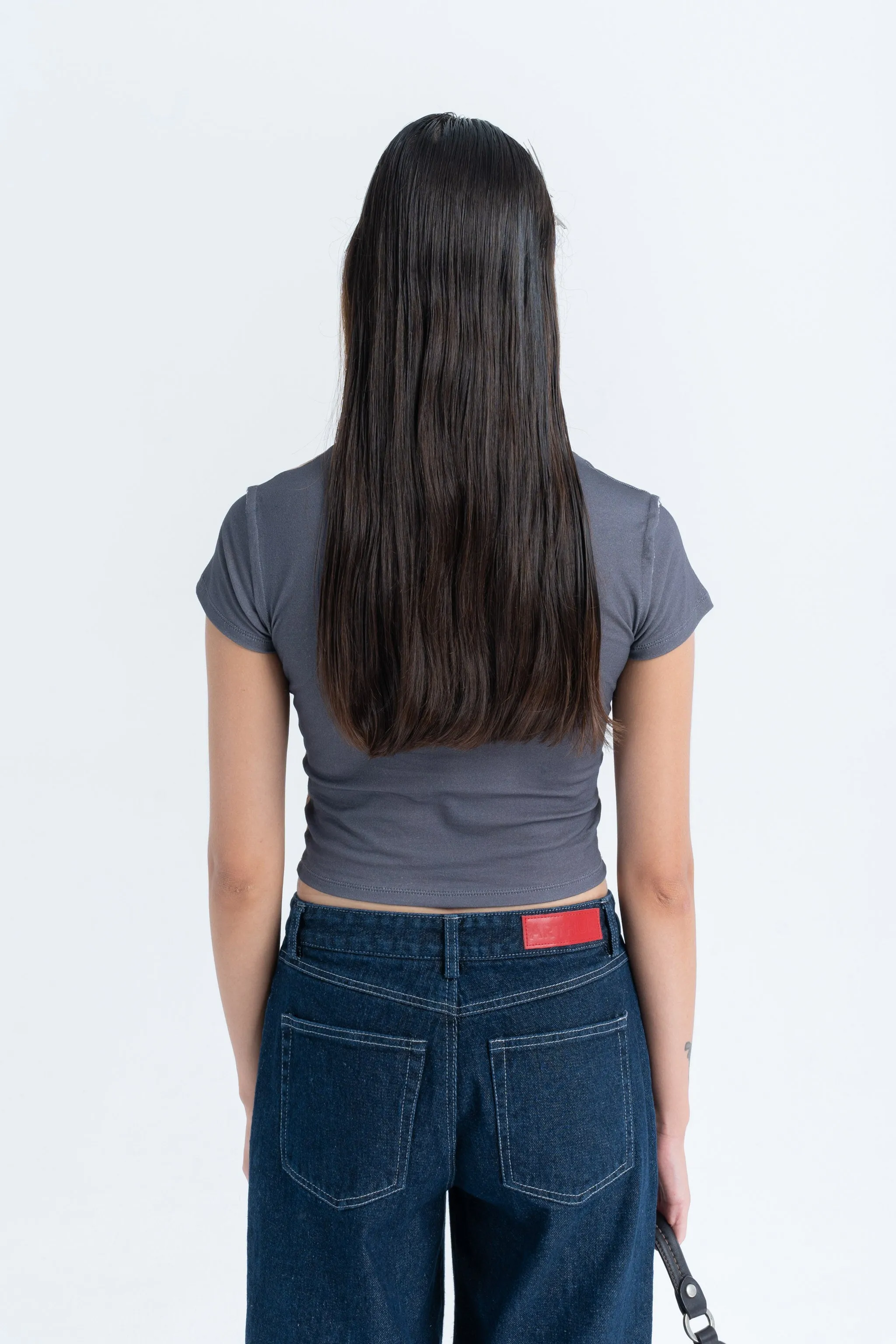 Exposed Seam Tee in Sharing