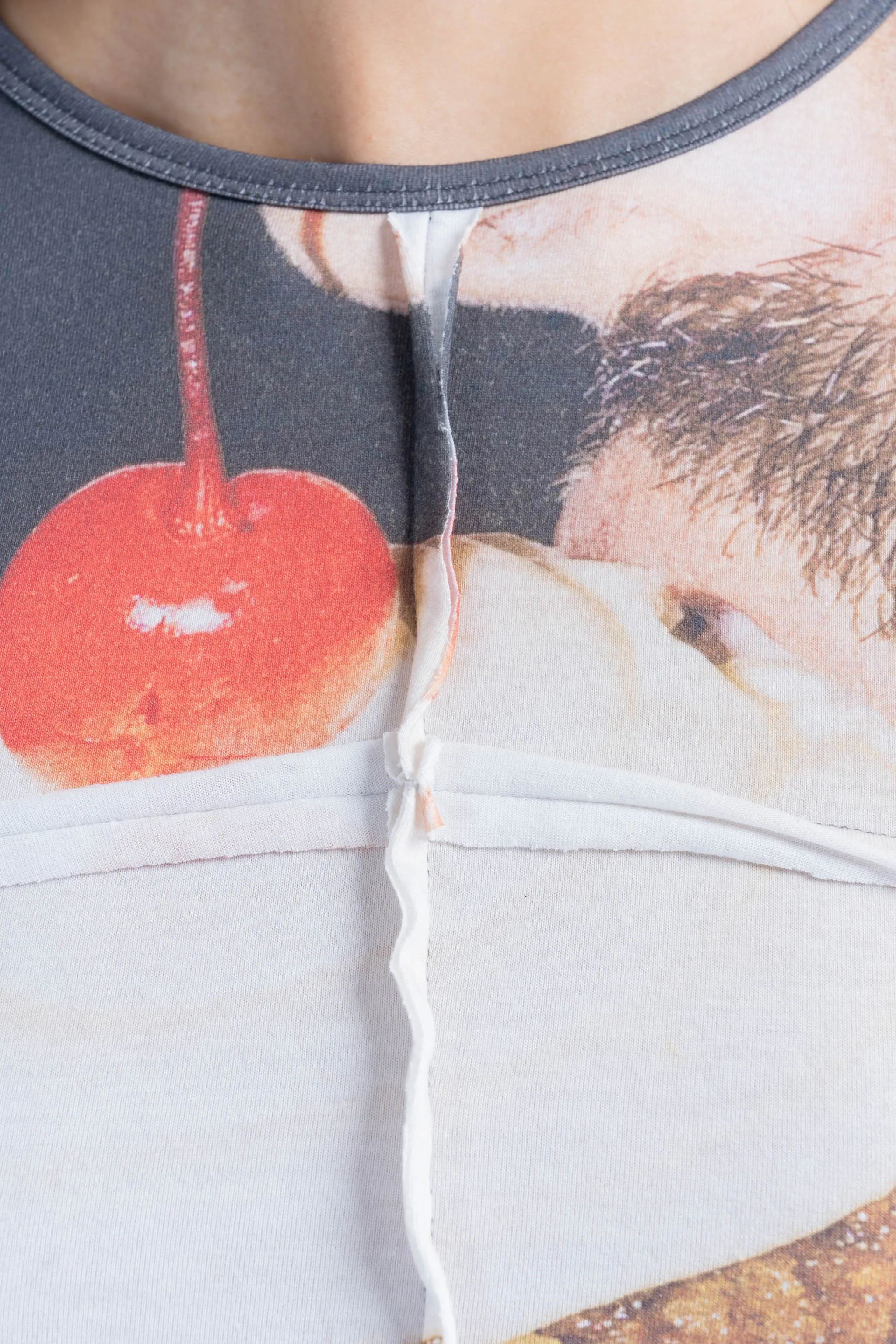 Exposed Seam Tee in Sharing