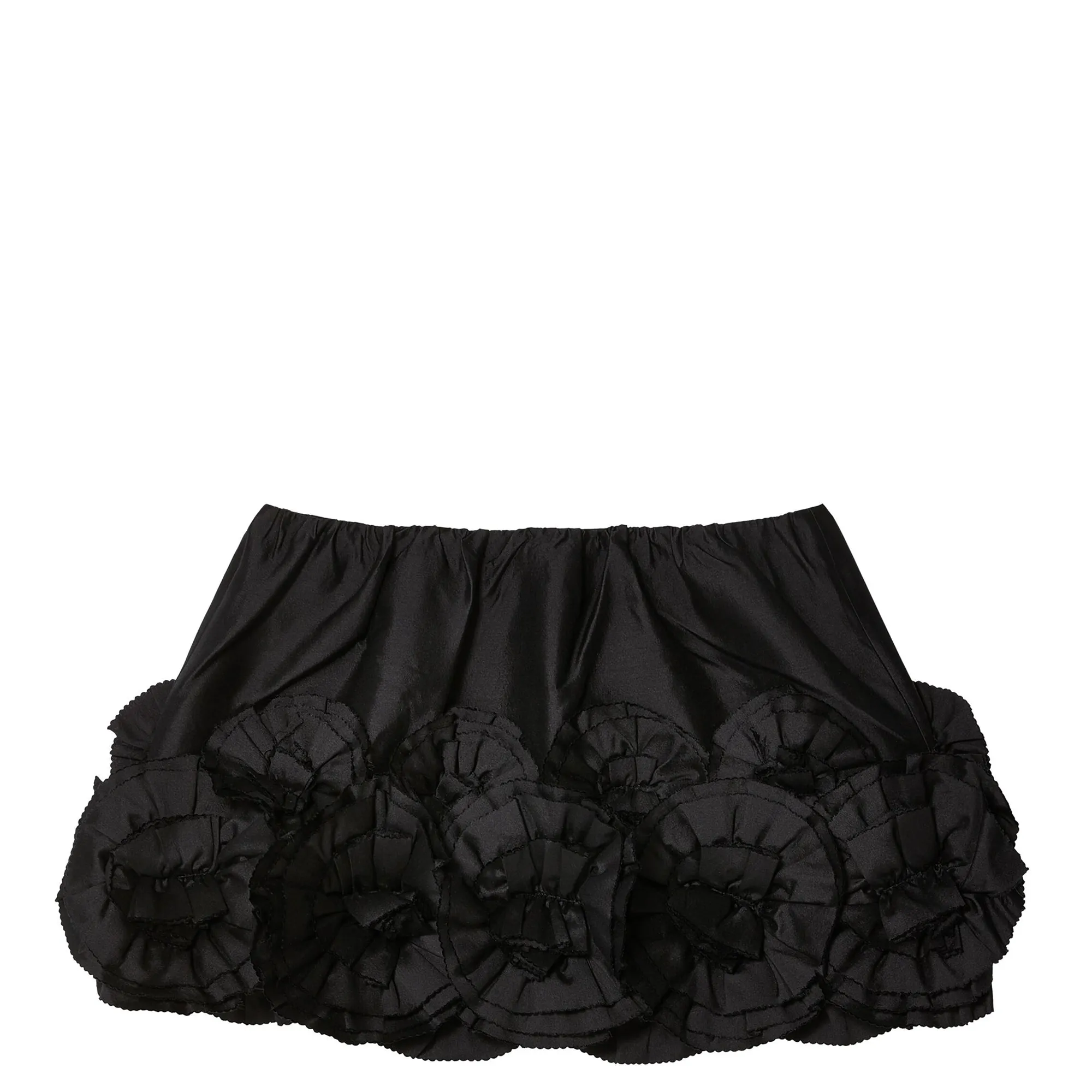 Floral Embelished Fluffy Skirt