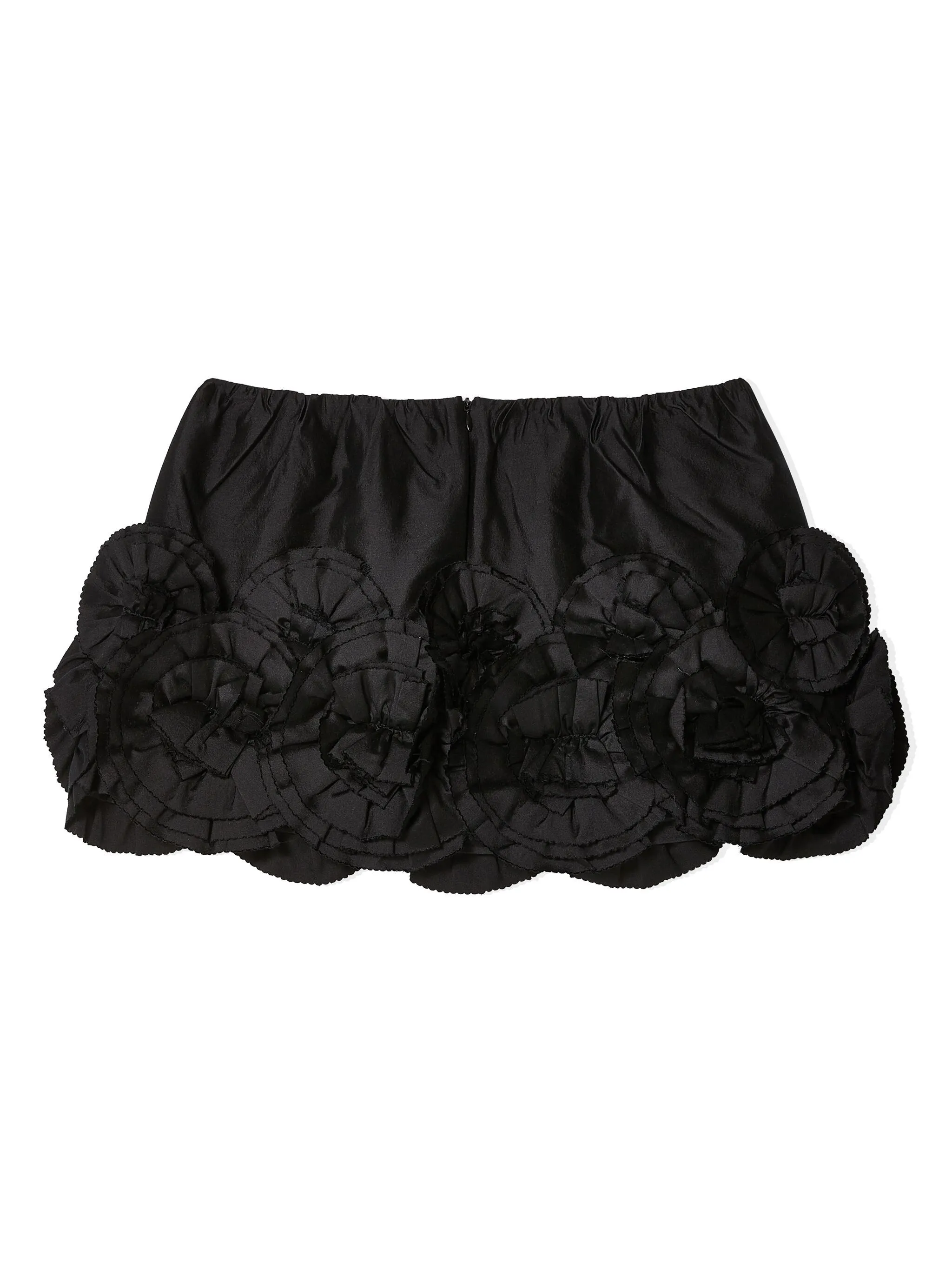 Floral Embelished Fluffy Skirt