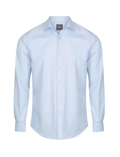 Gloweave Men's Premium Poplin L/S Shirt(1520L)