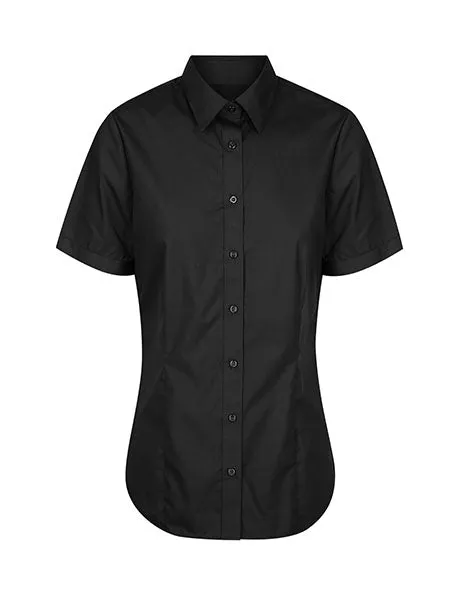 Gloweave Women's Premium Poplin Short Sleeve Shirt (1520WS)