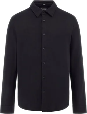 GUESS Men's Eco Long Sleeve Skyler Knit Shirt