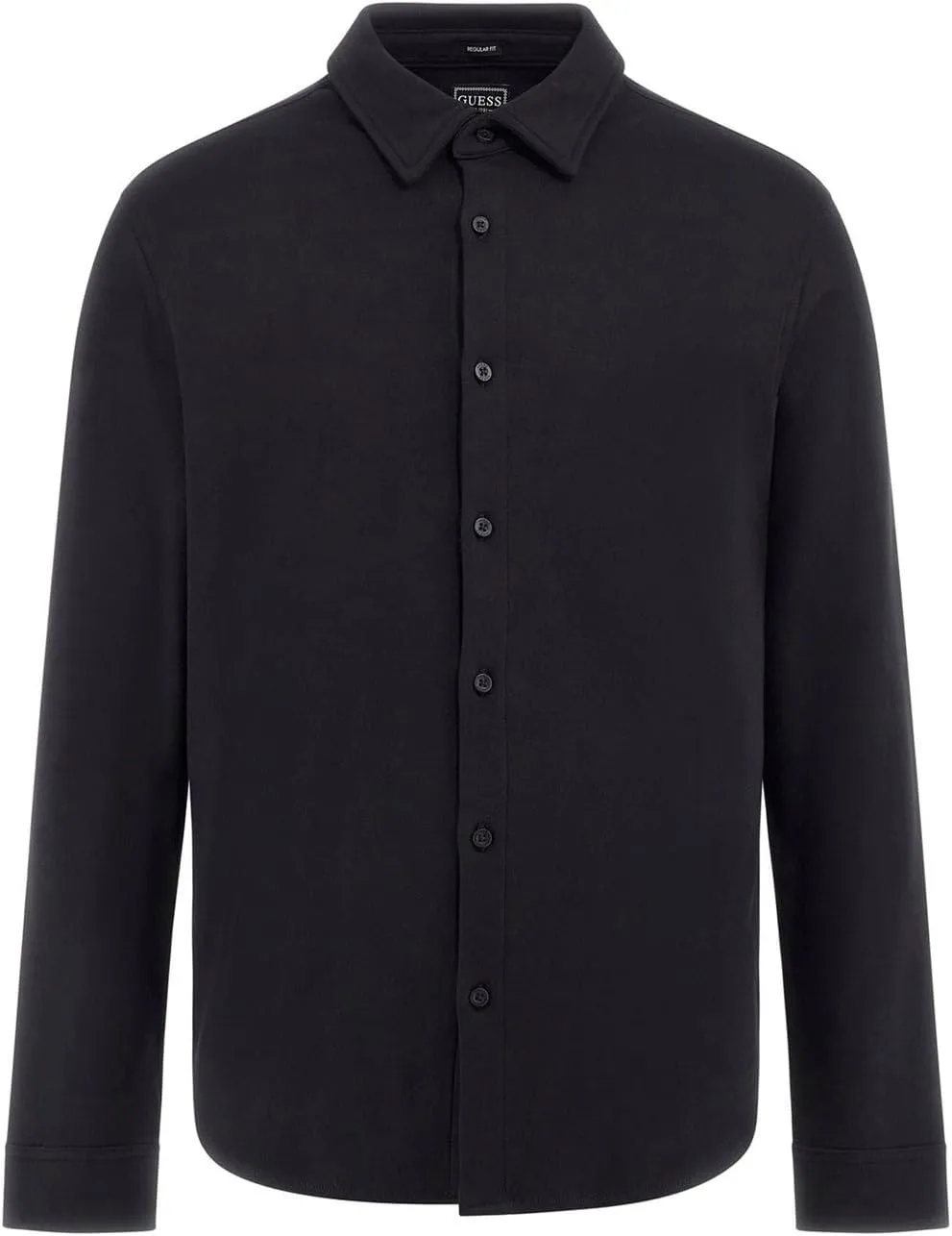 GUESS Men's Eco Long Sleeve Skyler Knit Shirt