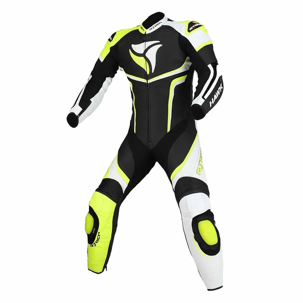 Hawk 1PC Leather Motorcycle Racing Suit