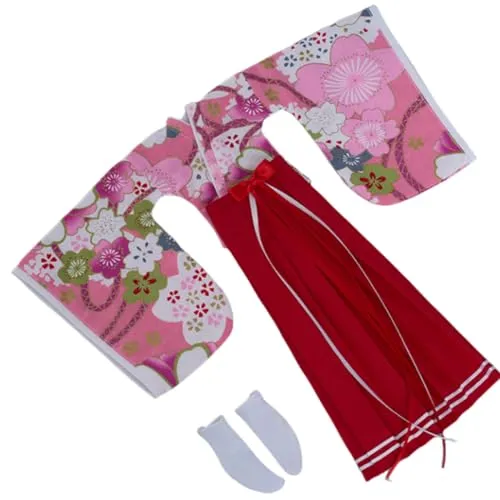 HiPlay Action Figure Doll Clothes: Kimono Suit Long Style for 12-inch Collectible