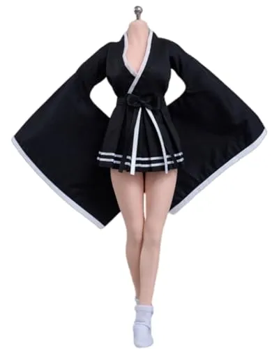 HiPlay Action Figure Doll Clothes: Kimono Suit Long Style for 12-inch Collectible