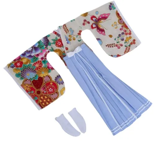 HiPlay Action Figure Doll Clothes: Kimono Suit Long Style for 12-inch Collectible