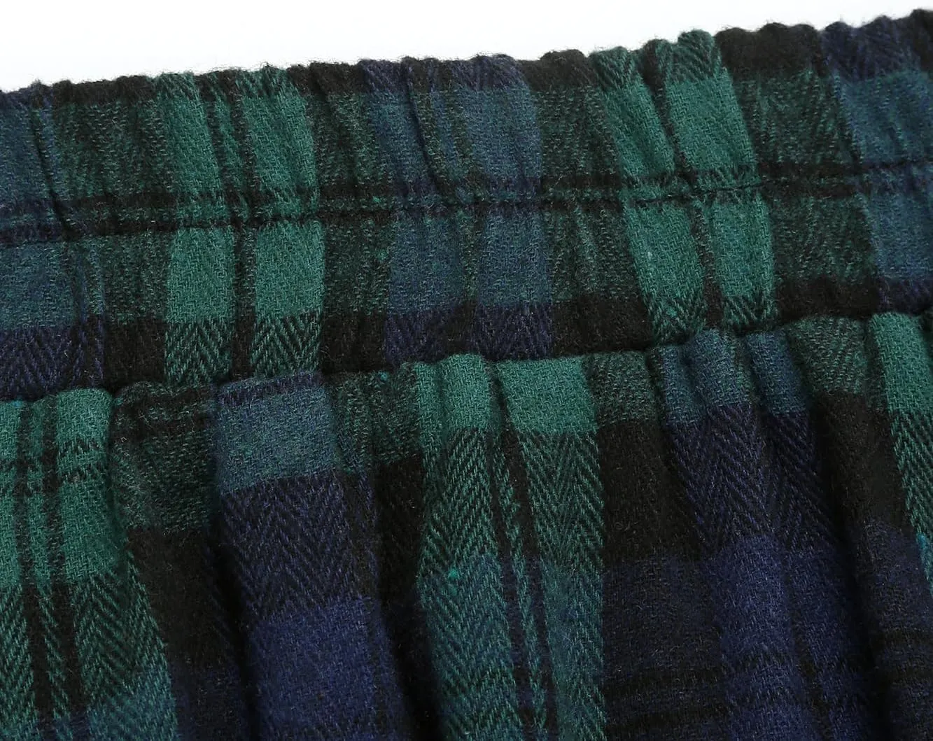 IDEALSANXUN Womens Plaid Skirts Fall Winter High Waisted A Line Long Pleated Maxi Skirt with Pockets