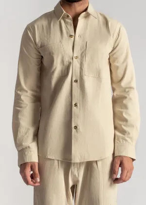 Ivory Denim Shirt