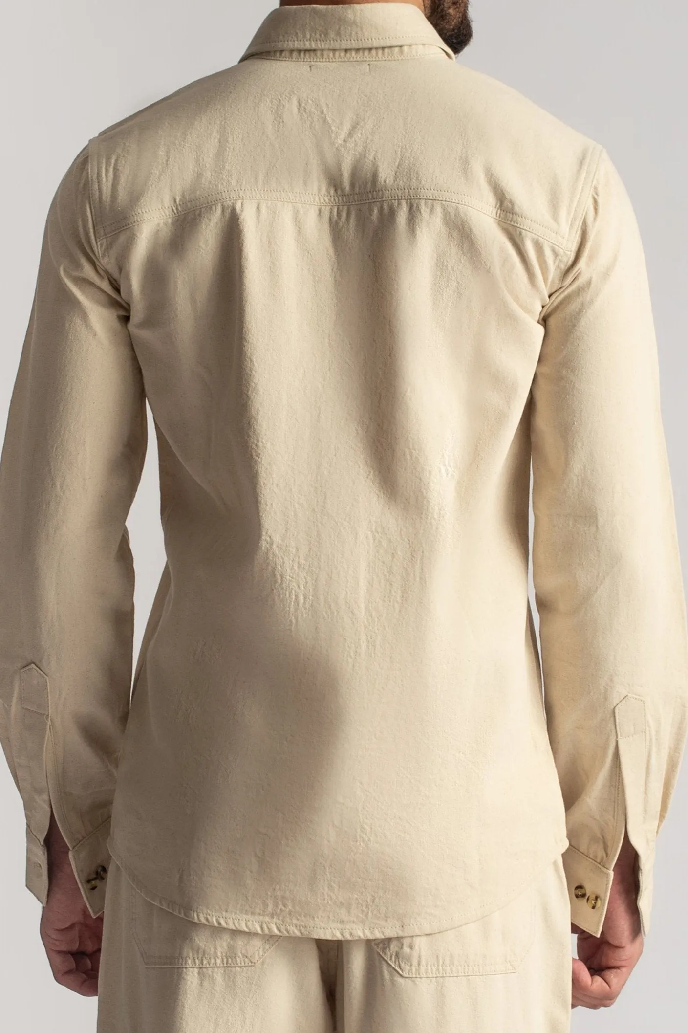 Ivory Denim Shirt