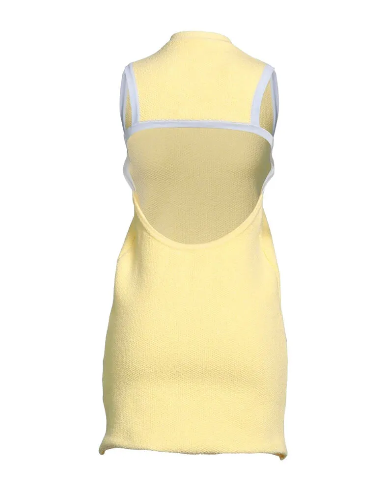 Jacquemus Short dress, yellow