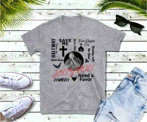 Jelly Roll inspired song T-Shirt, Country Shirt, Jelly Roll Songs T-Shirt, Tour Shirt, Festival Tee, Streetwear shirt, Music T-shirt