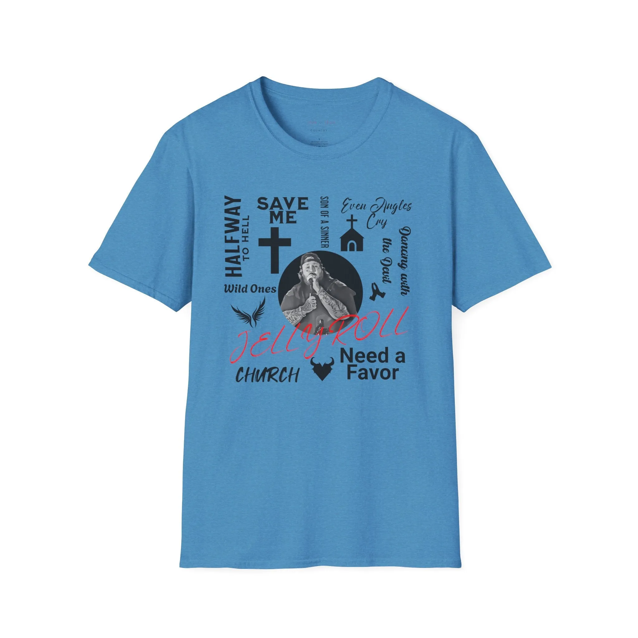 Jelly Roll inspired song T-Shirt, Country Shirt, Jelly Roll Songs T-Shirt, Tour Shirt, Festival Tee, Streetwear shirt, Music T-shirt