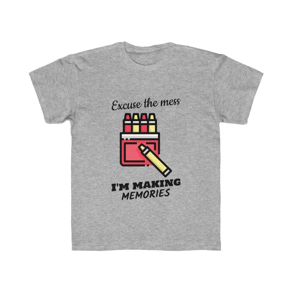 Kids Girls Excuse the Mess T-Shirt