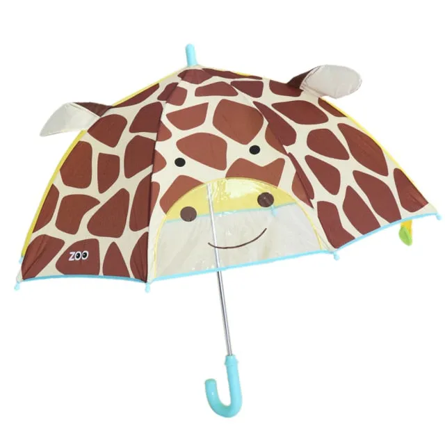 Kids Umbrella Cartoon 3D Animal Children Umbrella for Kids
