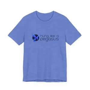 Logo Cotton Blend Tee - Hung Like a Pegasus