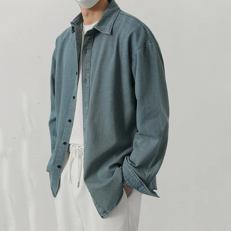 Loose Casual Denim Shirt